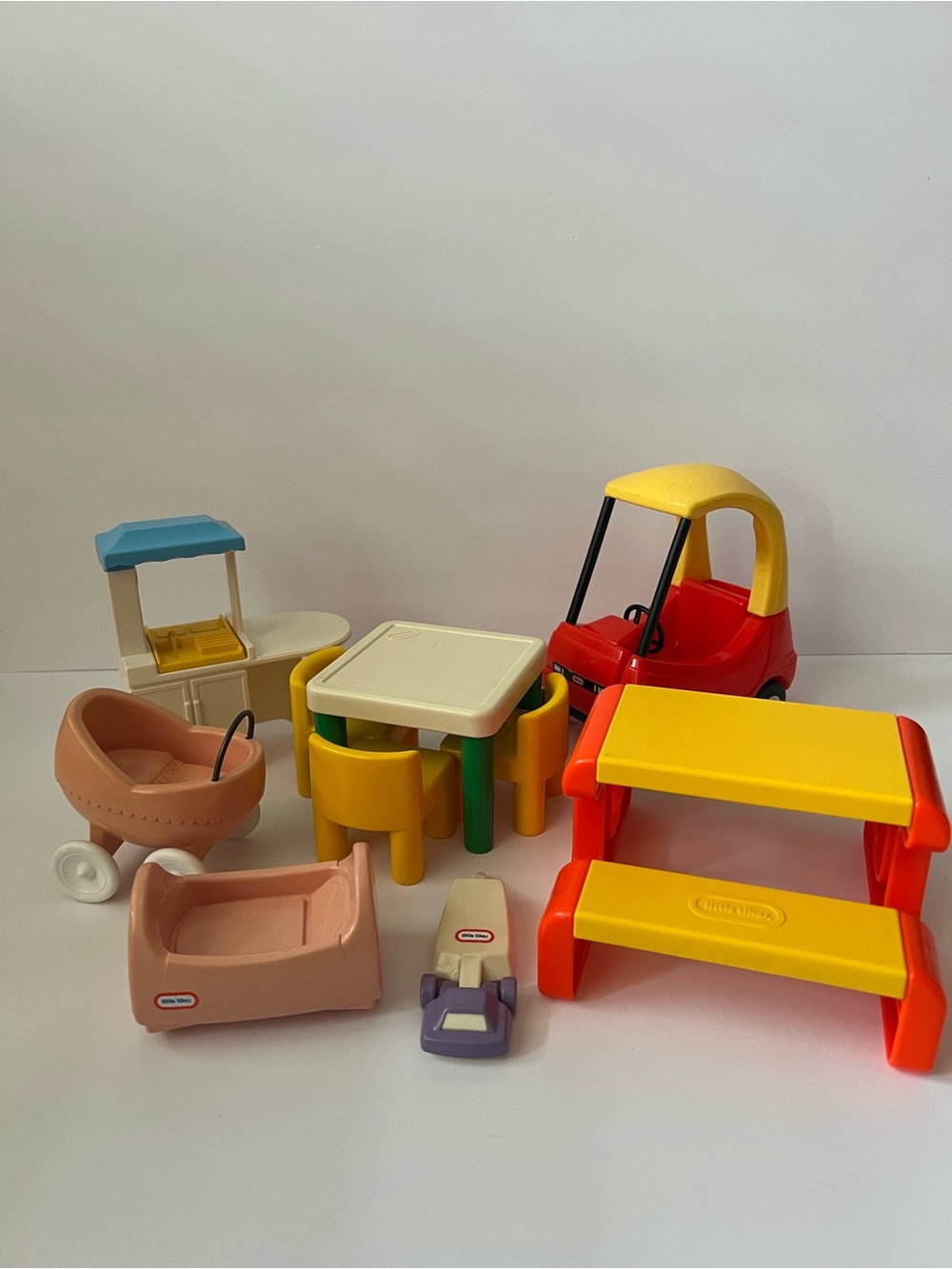 Vintage Little Tikes dollhouse furniture